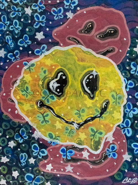 Melting Smiley Faces