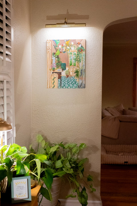 Bathroom Series- Jungle Bathroom