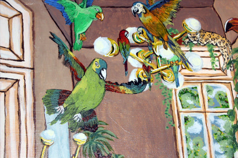 Bathroom Series- Jungle Bathroom