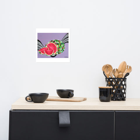 Basic Print- Disco Fruit- Watermelon