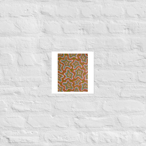 Basic Print- Melting Bright Stars