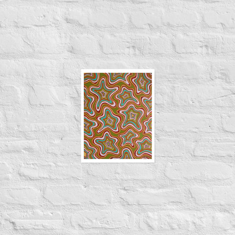 Basic Print- Melting Bright Stars