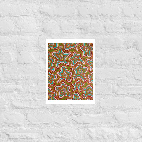 Basic Print- Melting Bright Stars