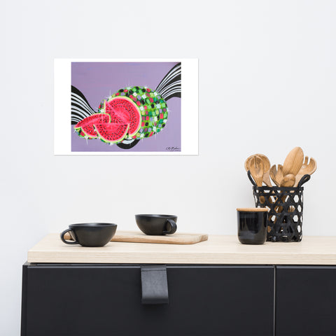 Basic Print- Disco Fruit- Watermelon