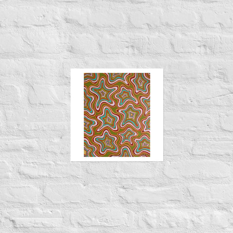 Basic Print- Melting Bright Stars