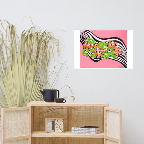 Basic Print- DiscoFruit- Kiwi