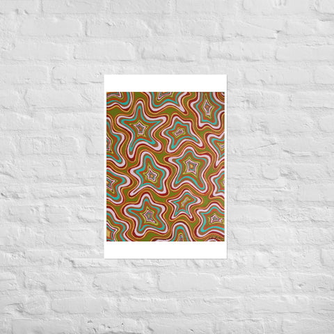 Basic Print- Melting Bright Stars