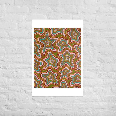 Basic Print- Melting Bright Stars