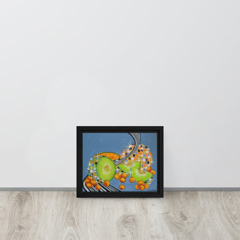 Upgraded Prints- DiscoFruit- Cantaloupe and Honeydew