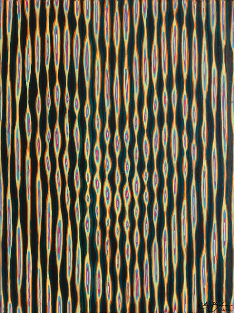 Illusions- Rainbow Stripes Heart