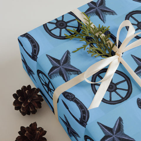 Western Style Wrapping paper sheets
