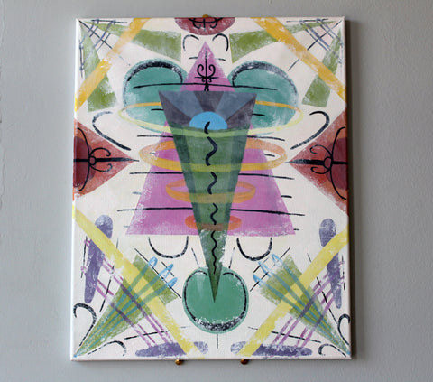 Abstract Rainbow Shapes and Lines