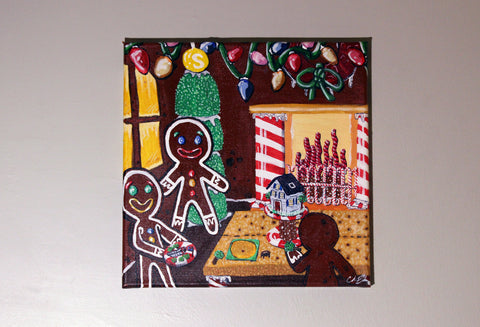 Gingerbread House From Within