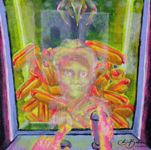 Hotdog Cowboy Claw Machine