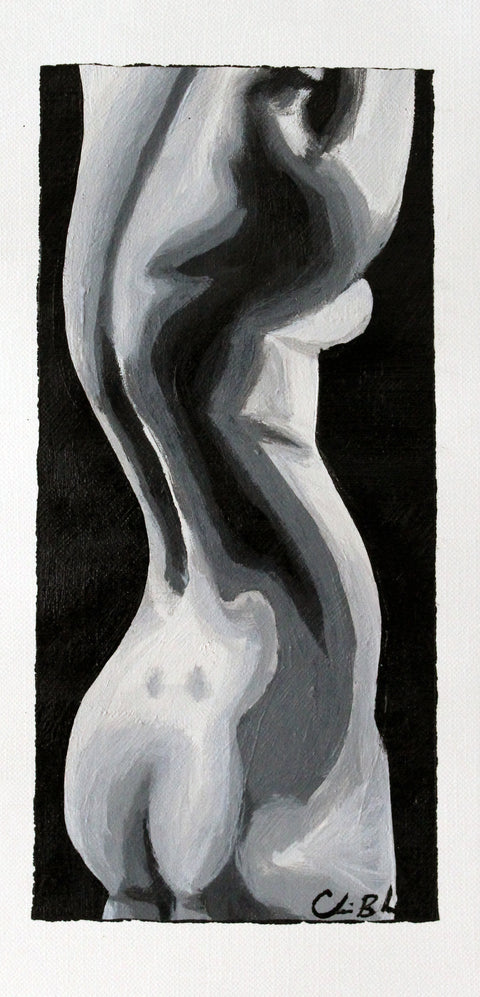 Statuesque Series- Grayscale F/Back