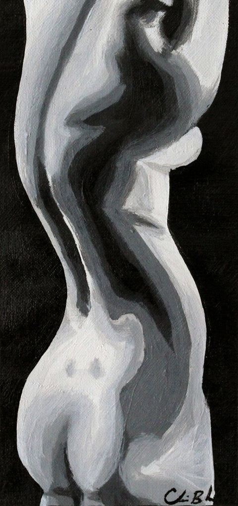 Statuesque Series- Grayscale F/Back