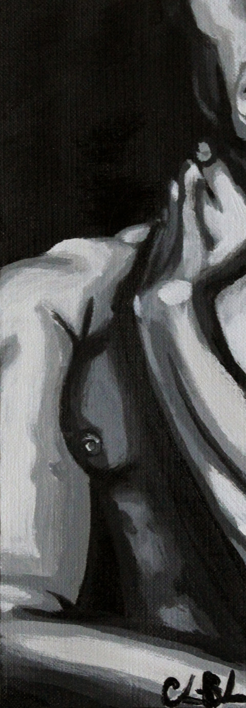 Statuesque Series- Grayscale M/Front Chest