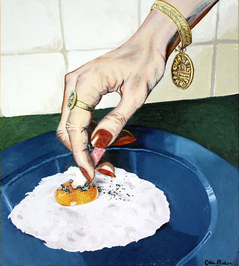 Basic Print-Cigarette hand