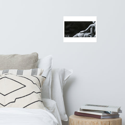 Basic Print-Statuesque Series- Grayscale F/Side