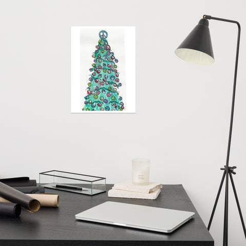 Basic Print- Peace Tree