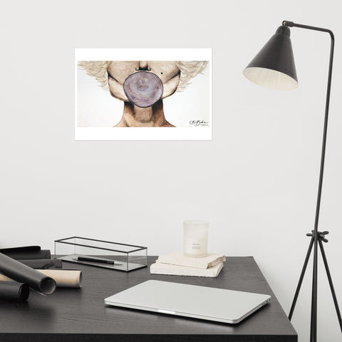 Basic Print-Gum Lady