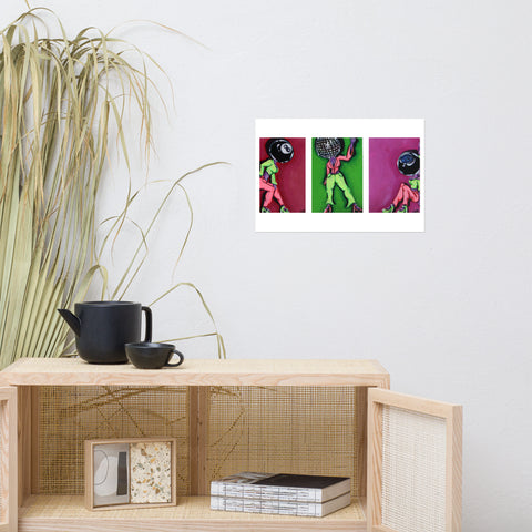 Basic Print-Disco Ladies