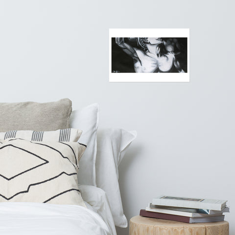 Basic Print-Statuesque Series- Grayscale Support