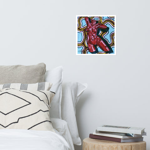 Basic Print-Square 1- Red Body