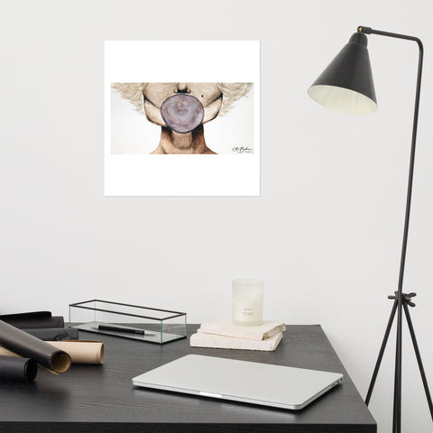 Basic Print-Gum Lady