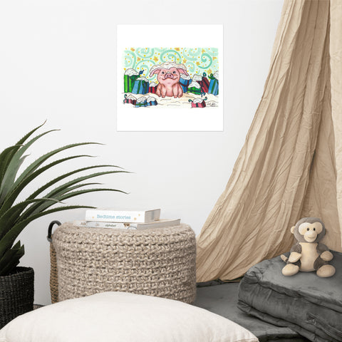 Basic Print- Pig and Gifts