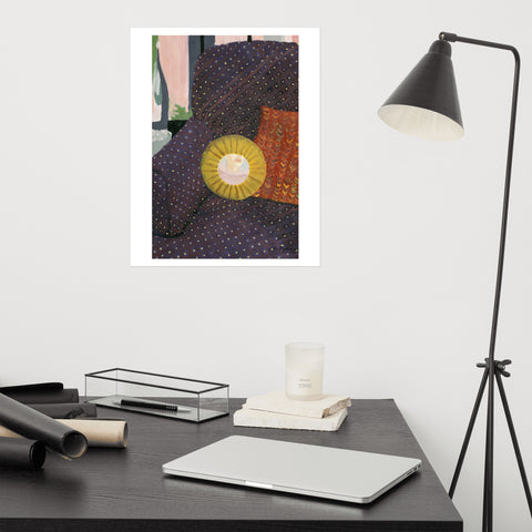 Basic Print-Self Portrait on Chair