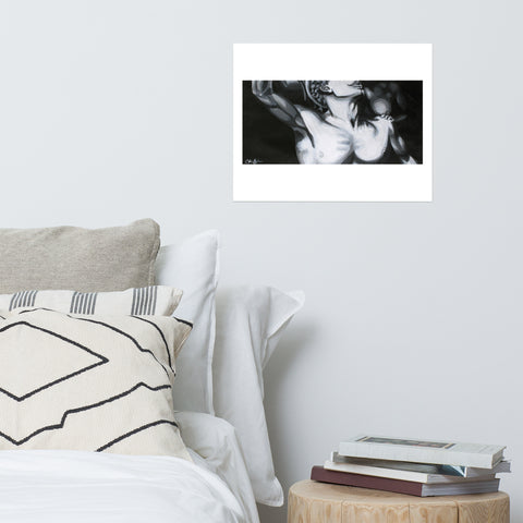 Basic Print-Statuesque Series- Grayscale Support