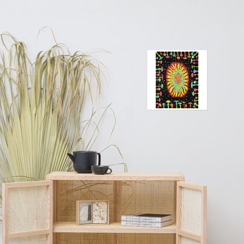 Basic Print-Mushroom Effect