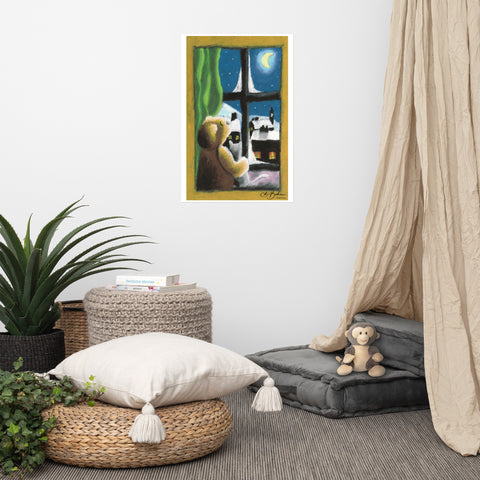 Basic Print- Winter Window View