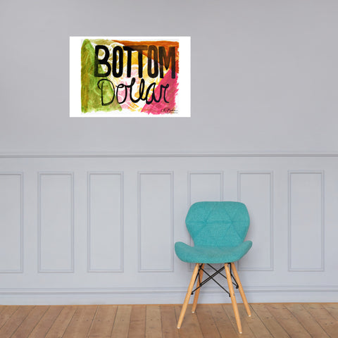 Basic Print-Bottom Dollar