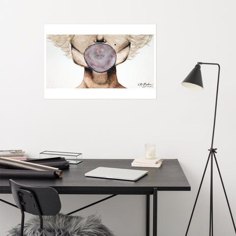 Basic Print-Gum Lady