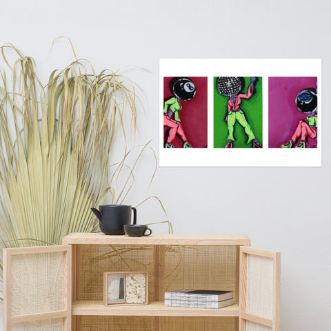 Basic Print-Disco Ladies