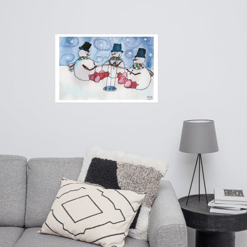 Basic Print- Snow Ice Fishing