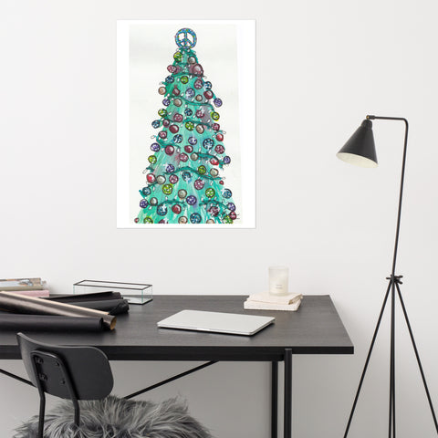 Basic Print- Peace Tree