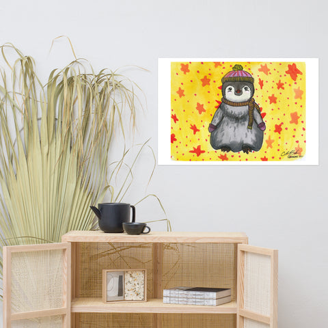 Basic Print- Cozy Penguin