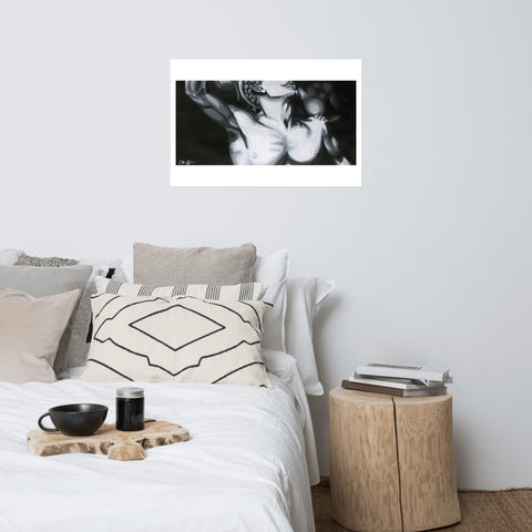 Basic Print-Statuesque Series- Grayscale Support