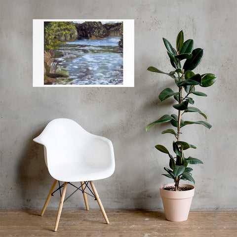 Basic Print-Hike View of G. Lake