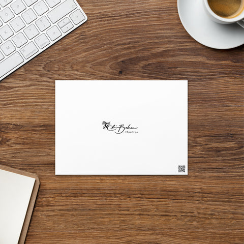 Greeting card- Pig and Gifts