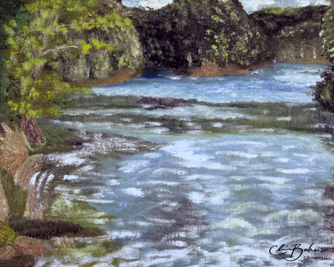 Basic Print-Hike View of G. Lake