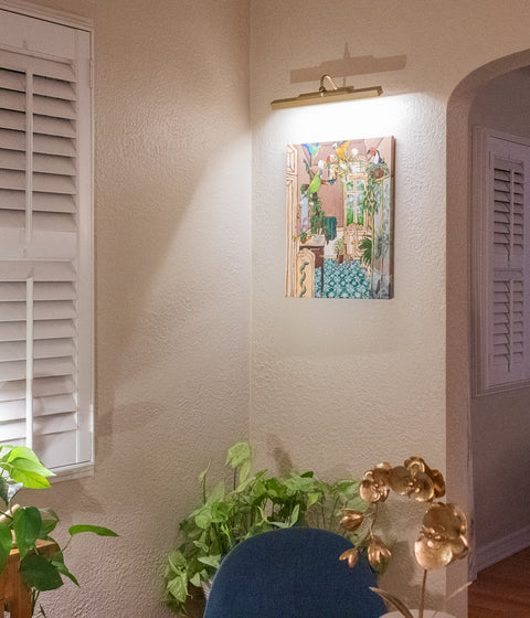 Bathroom Series- Jungle Bathroom