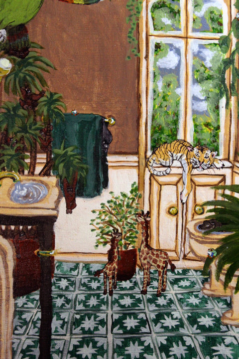 Bathroom Series- Jungle Bathroom