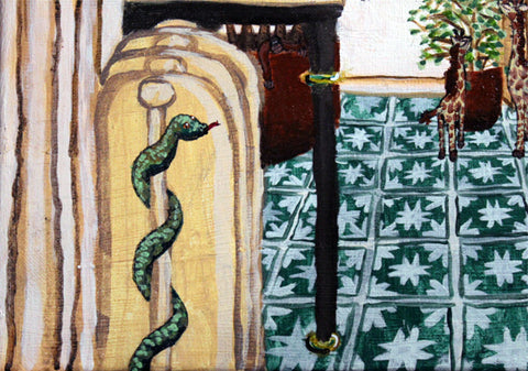 Bathroom Series- Jungle Bathroom