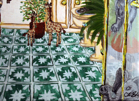 Bathroom Series- Jungle Bathroom