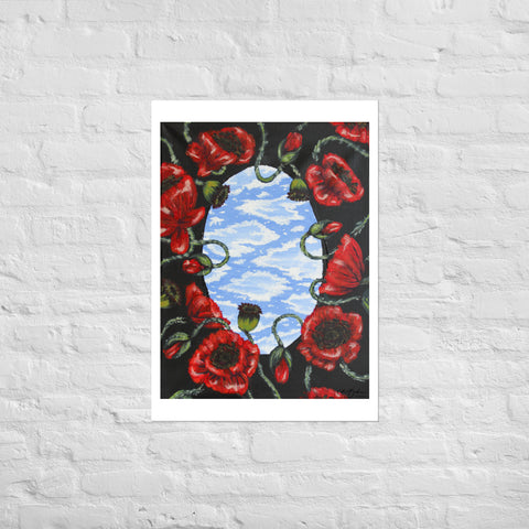 Basic Print- Poppy Skies