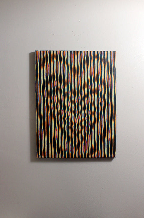 Illusions- Rainbow Stripes Heart